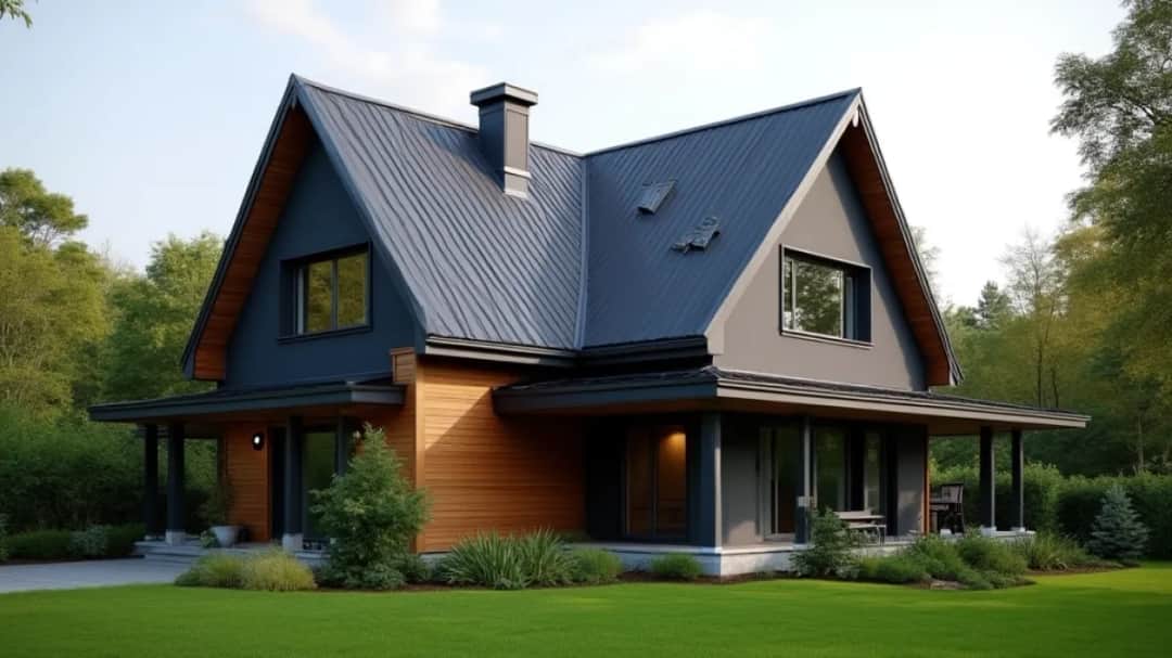 Jaki kolor elewacji do antracytowego dachu? Oto najlepsze wybory