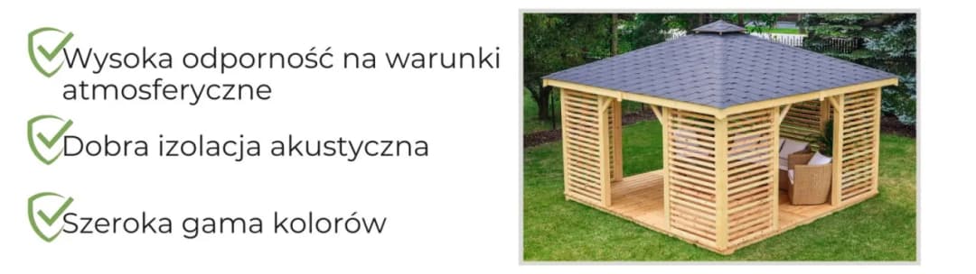 Czym pokryć dach altany? Porównanie materiałów i ich zalety